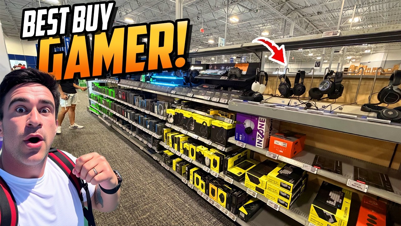 ENTREI NA BEST BUY 😱 periféricos e acessórios GAMERS