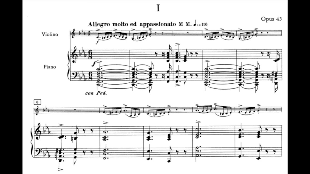 Fritz Kreisler and Sergei Rachmaninov play Grieg's Violin sonata No. 3 in C minor Op. 45 (1928)