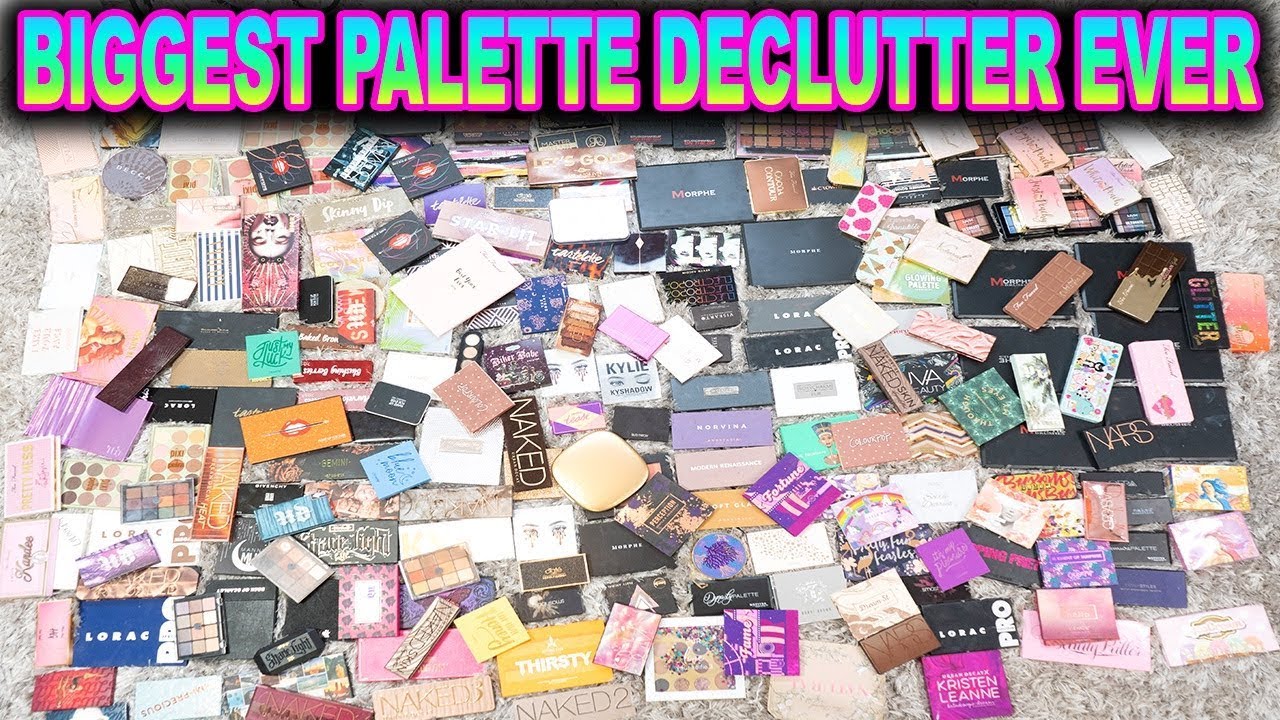 Biggest Palette Declutter Ever!!