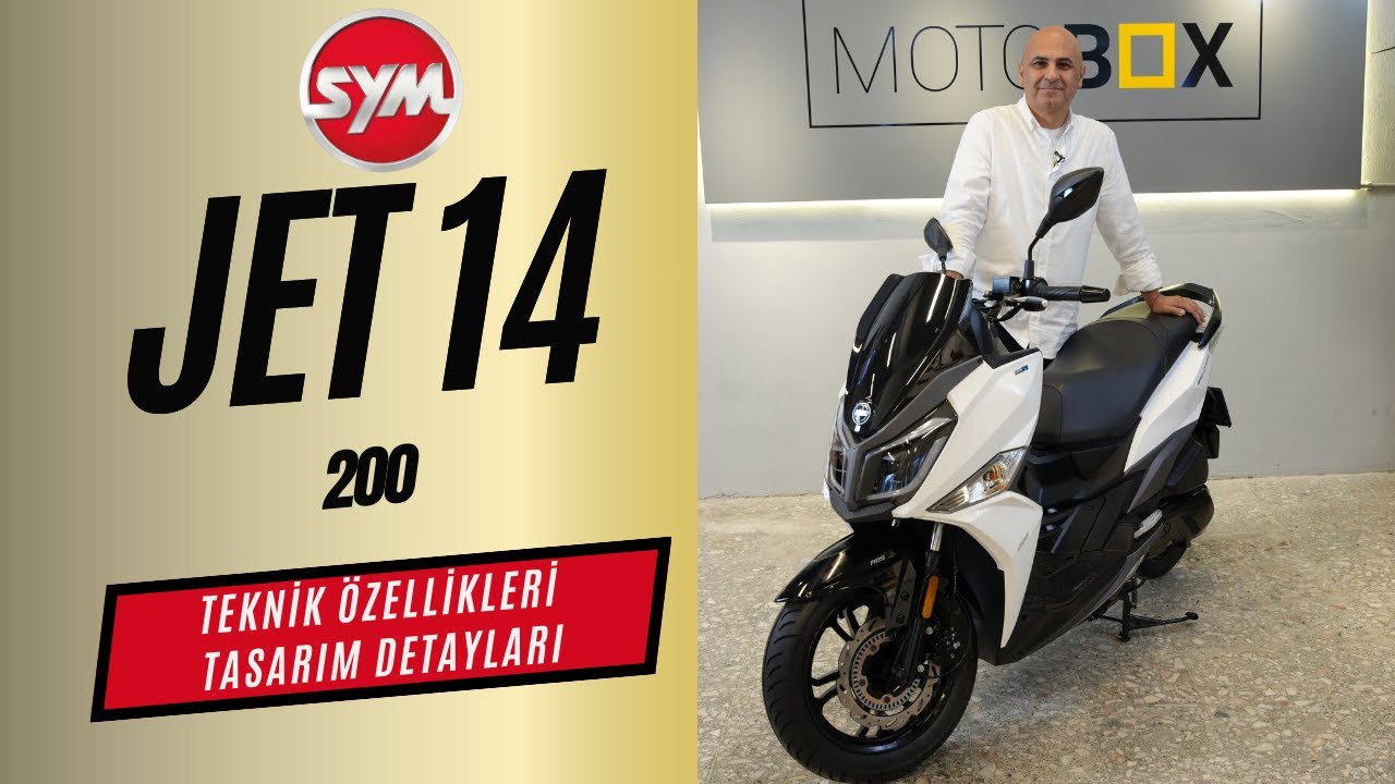 Şehir İçinde Sürüş Kolaylığı! -  SYM JET 14 İnceledik 🛵