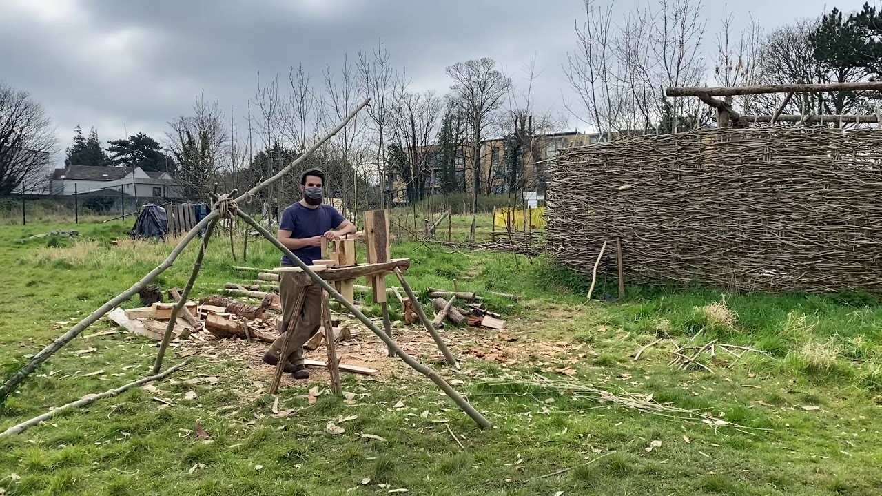 Building and using a pole lathe at UCD