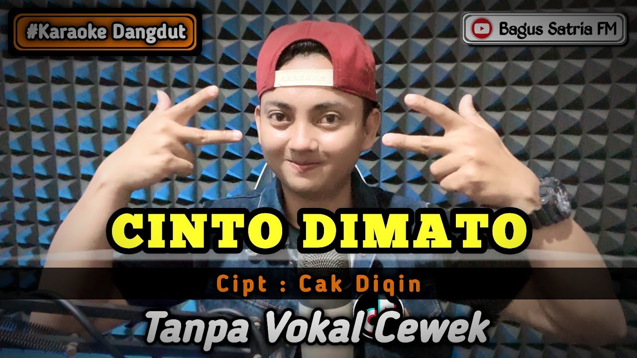 Cinto dimato - karaoke duet tanpa vokal cewek dangdut koplo