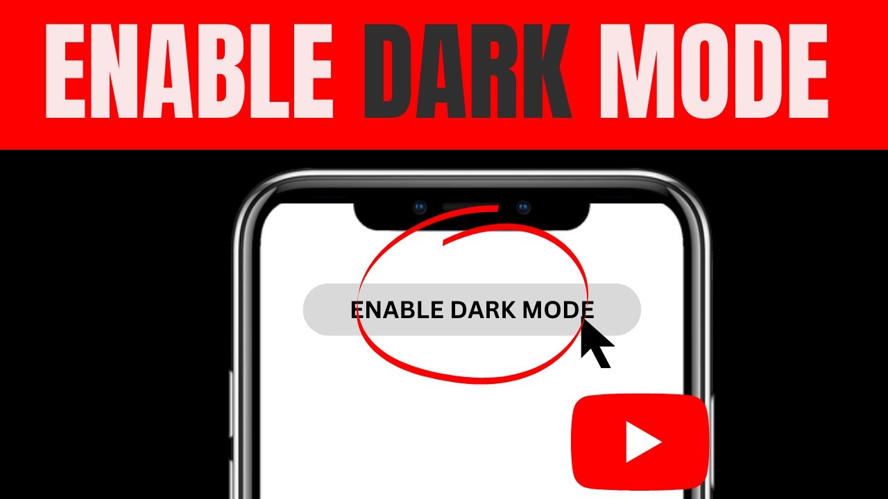 How to Enable dark mode on YouTube Android 2023