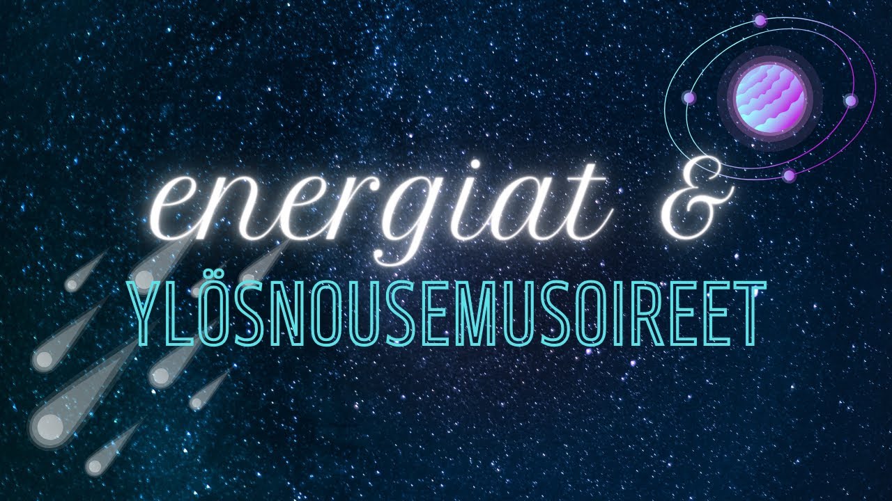 🧡💙 Podcast: Energiap&auml;ivitys sek&auml; yl&ouml;snousemusoireet hein&auml;-syyskuu 🧡💙