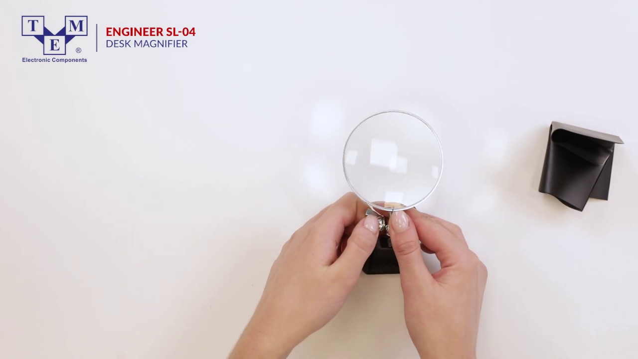 ENGINEER SL-04 - Desk magnifier - UNBOXING