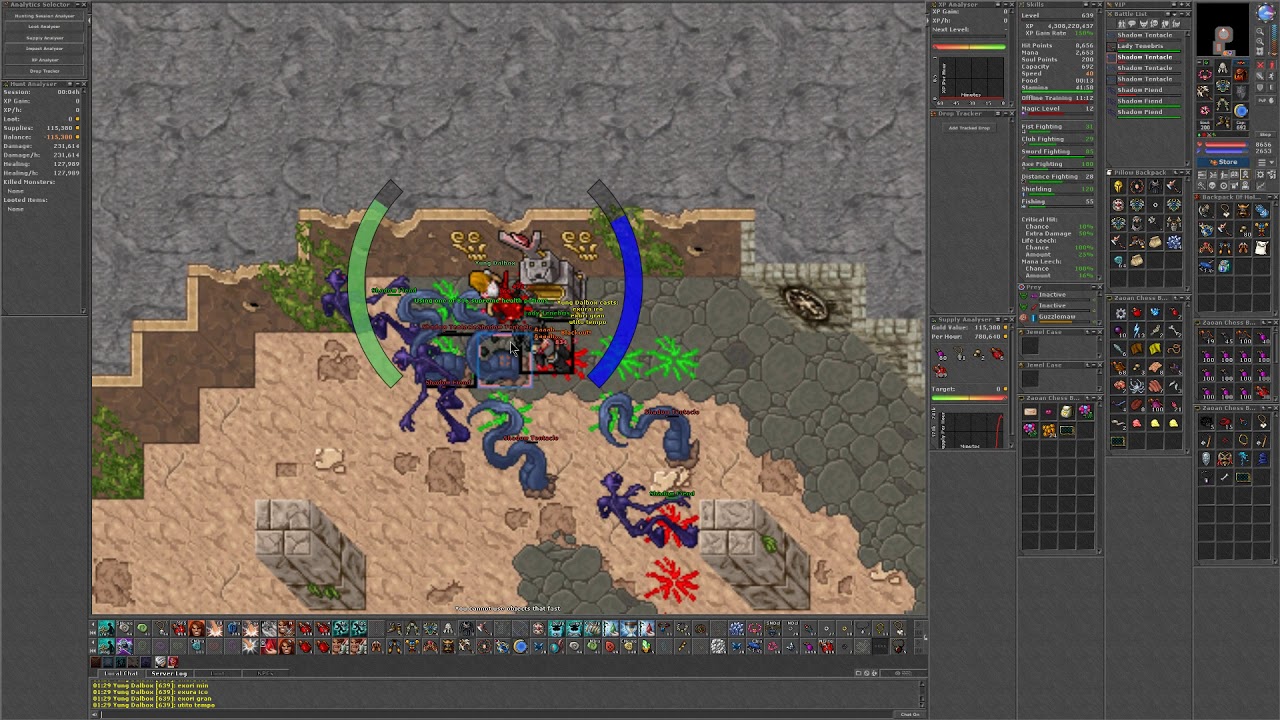 Tibia EK 639 SOLO LADY TENEBRIS!?!?! IS IT POSSIBLE ?!?!?!?