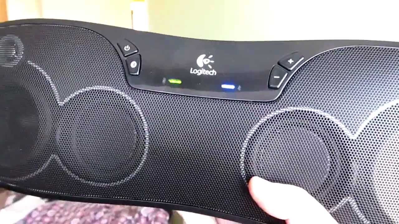 Unboxing Logitech Wireless Boombox Portable speaker