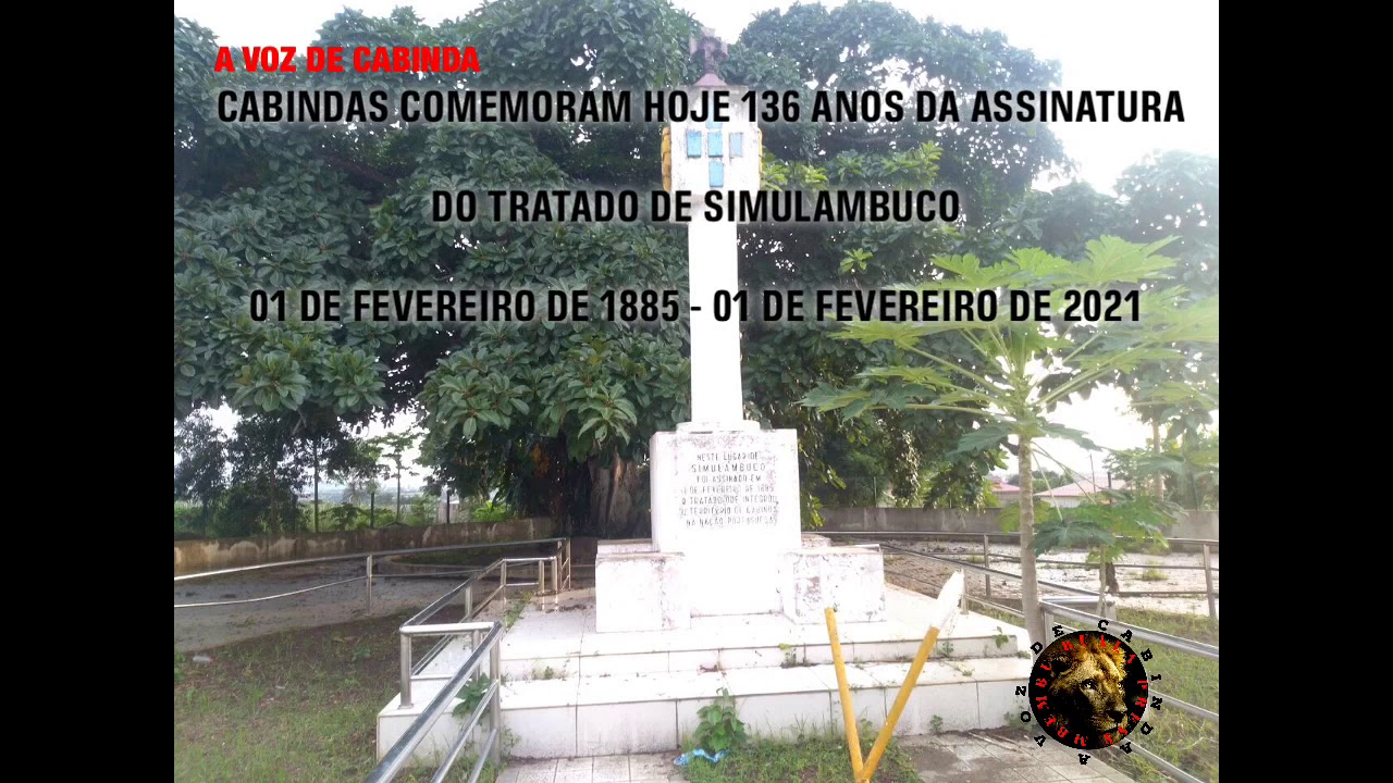 TRATADO DE SIMULAMBUCO FAZ HOJE 136 ANOS