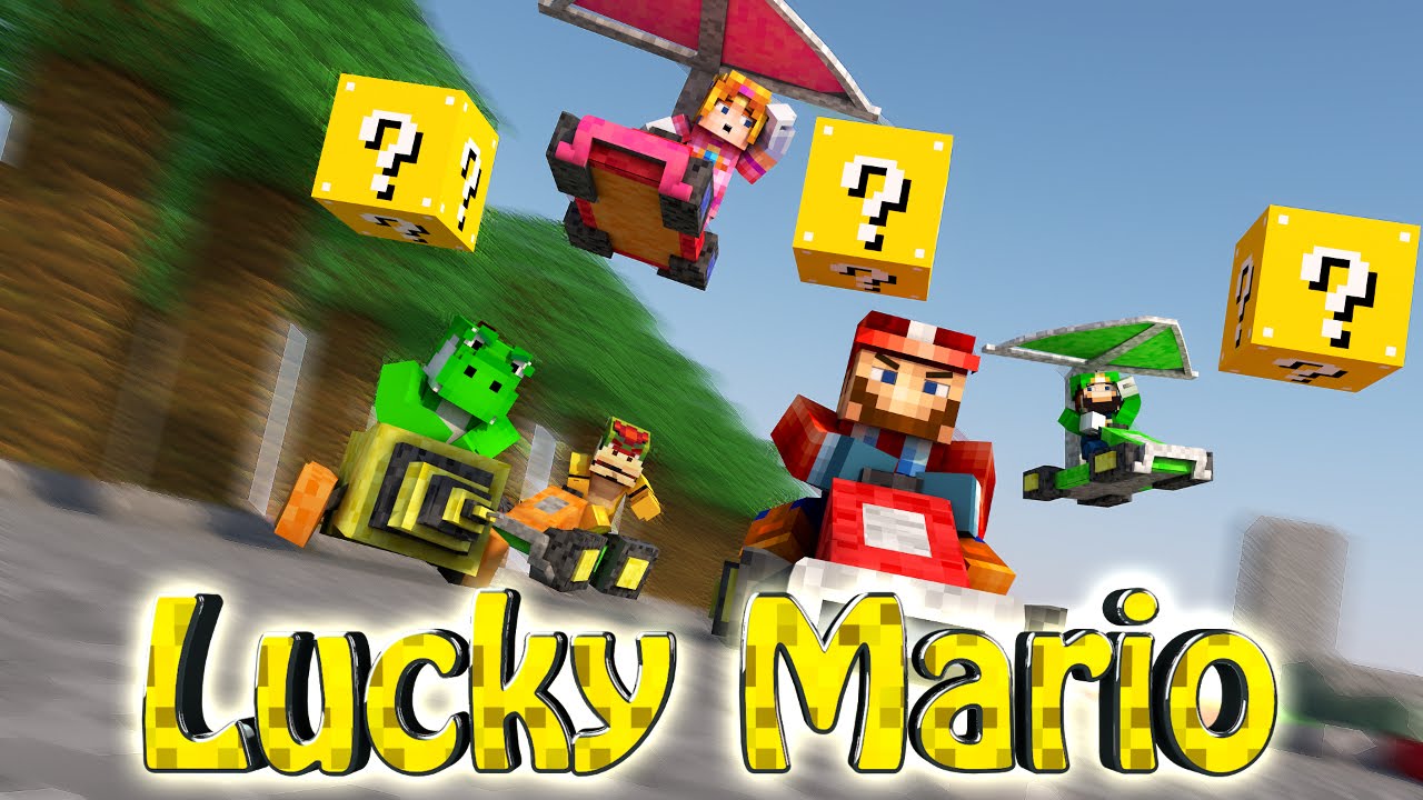 Minecraft | LUCKY BLOCK BOSS CHALLENGE - Mario Mod! (Mario, Yoshi, Bowser)