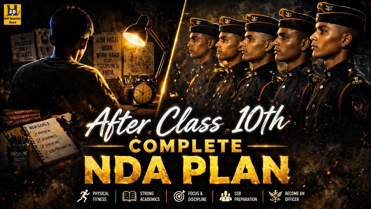 How Start NDA Preparation After class 10th | What is NDA | NDA kya hota hai |  NDA 2 2027