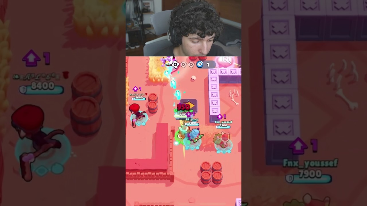 Brawl Stars - Secondo voi Stecca &egrave; skill? 🤔 #brawlstarsita #gameplayita #5vs5 #stecca