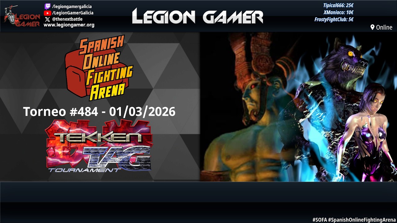 Spanish Online Fighting Arena #484 - Tekken Tag Tournament
