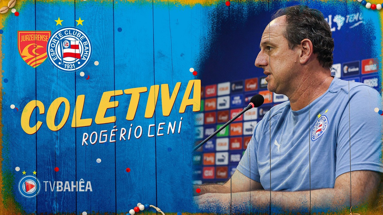 COLETIVA - ROGÉRIO CENI - JUAZEIRENSE 1 x 1 BAHIA (08/02/26)