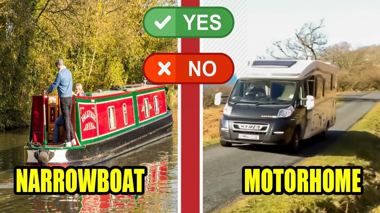 Motorhome Or Narrowboat?! 3 DAYS TO DECIDE!