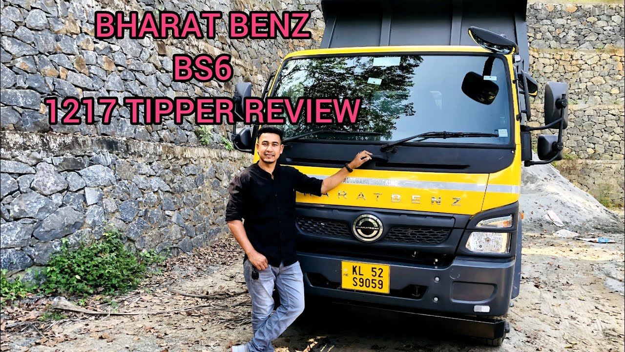BS6  BHARAT BENZ 1217 TIPPER REVIEW ഇവൻ വേറെ ലെവൽ ആണ് മക്കളെ....