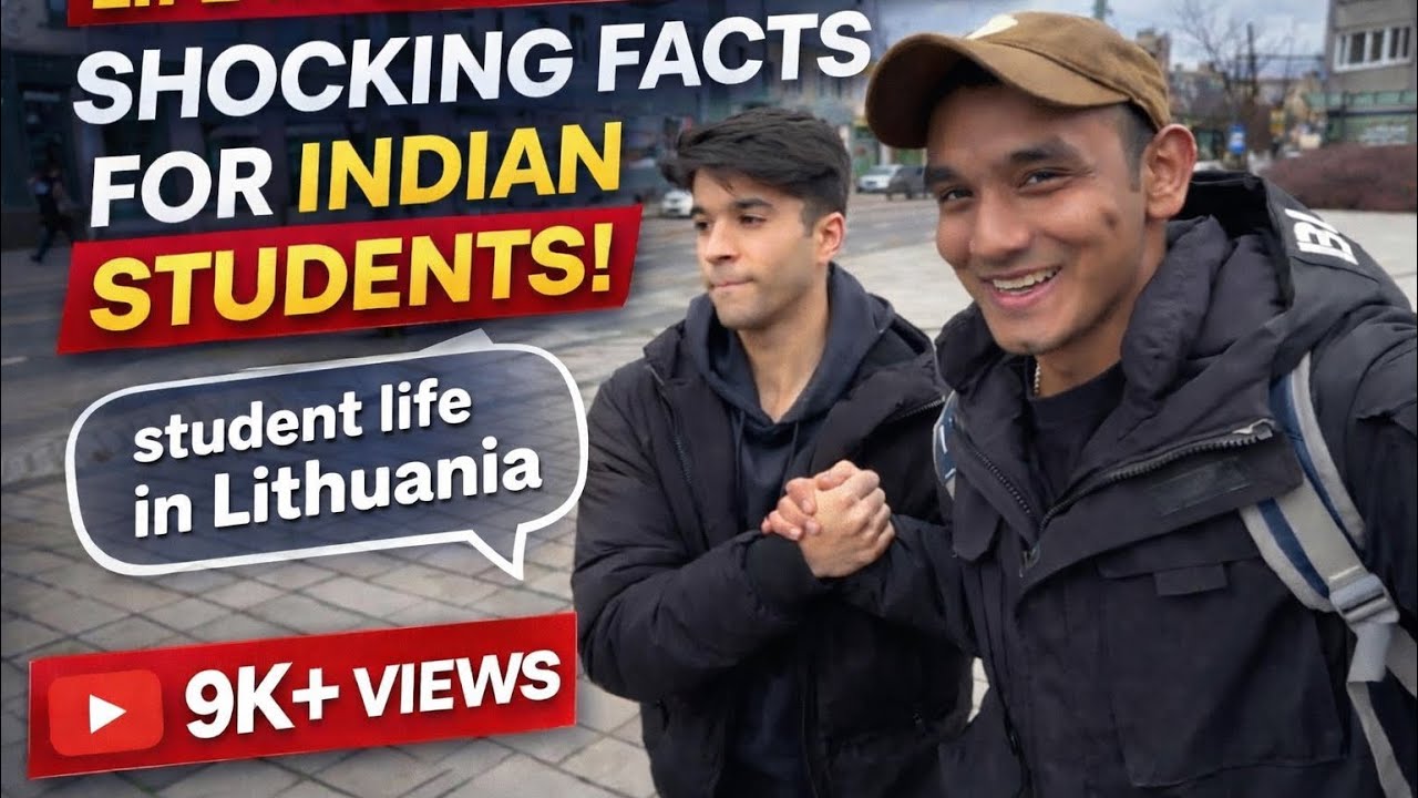 Student life in Lithuania | Daily vlog | Vilnius University Kaunas faculty | Hindi