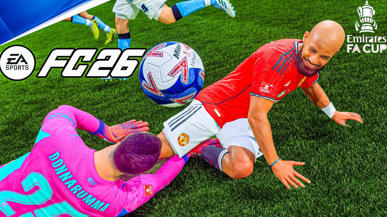 Manchester City vs Manchester United | FA Cup Final | FC 26 PC™ Gameplay 4K60FPS