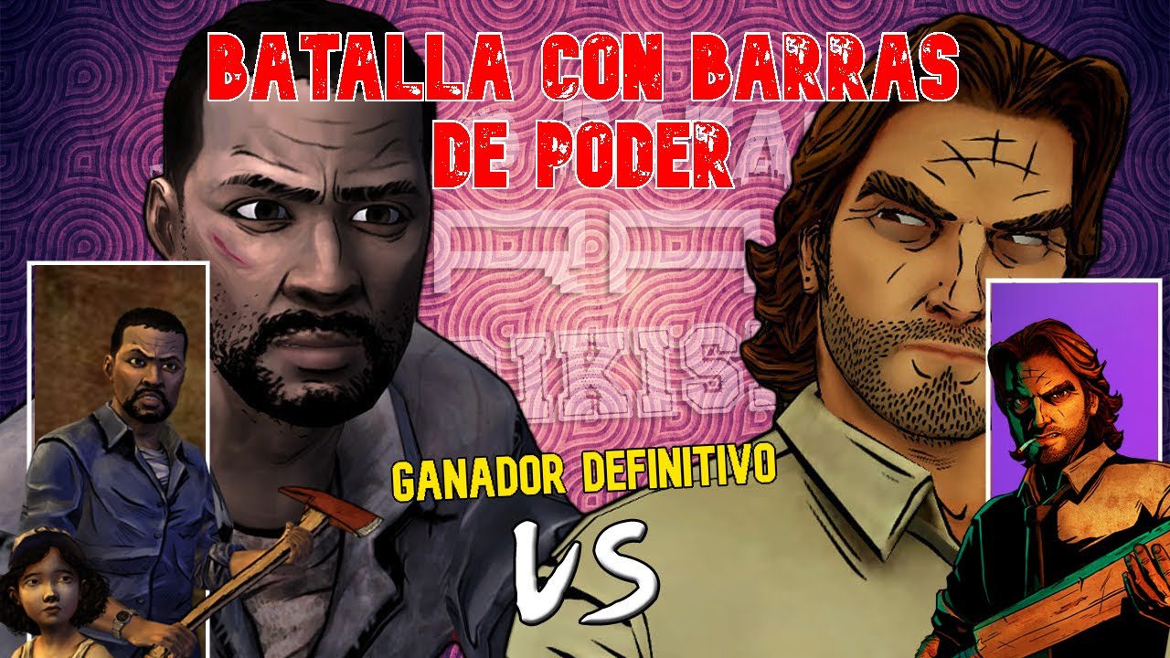 Lee Everett vs Bigby Wolf. | CON BARRAS de PODER | Épicas Batallas de Rap del Frikismo | Keyblade