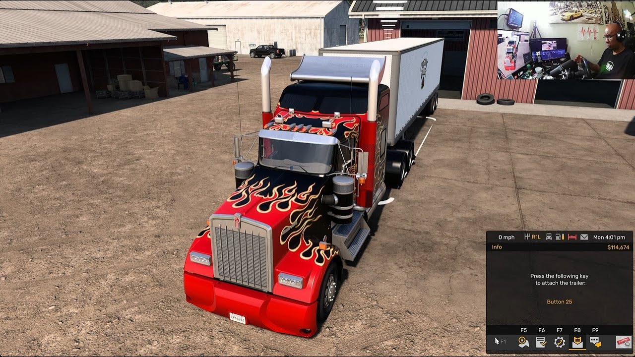 DRIVING FROM ARKANSAS TO TEXAS (ATS TRUCK STREAM)