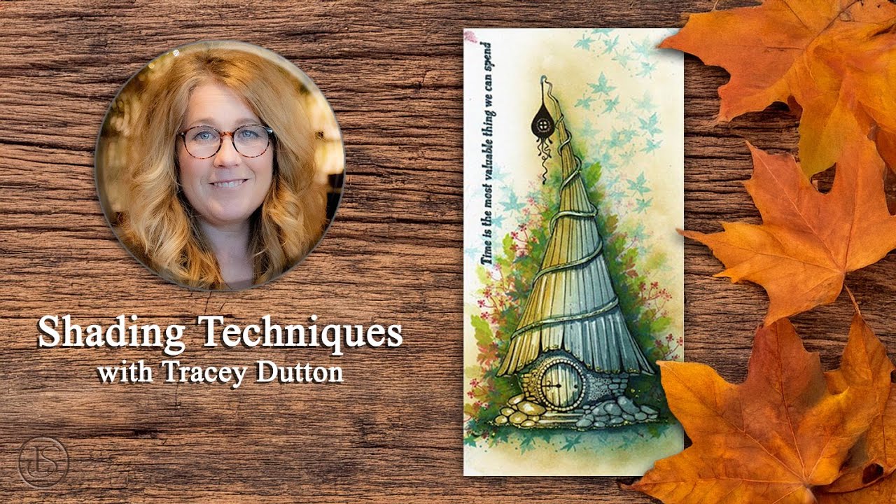 Shading Techniques - A Lavinia Stamps Tutorial with Tracey Dutton