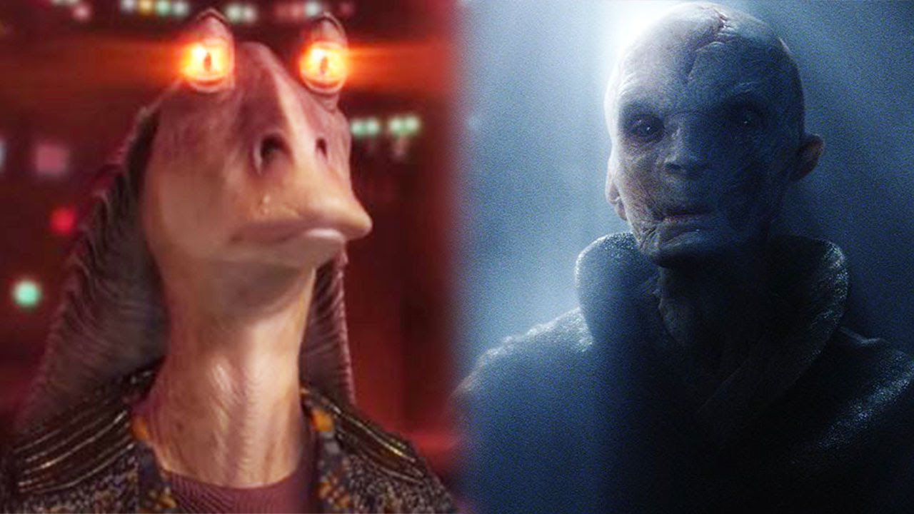 Jar Jar Binks es el Maestro de Snoke - La Teoría Star Wars el Despertar de la Fuerza