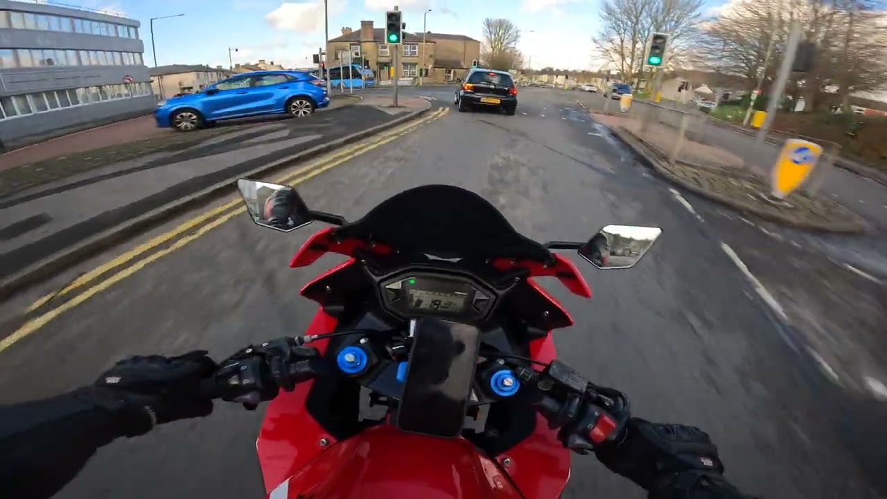 Honda CBR500R - Lancashire (4KPOV+NO COMMENTARY) #2
