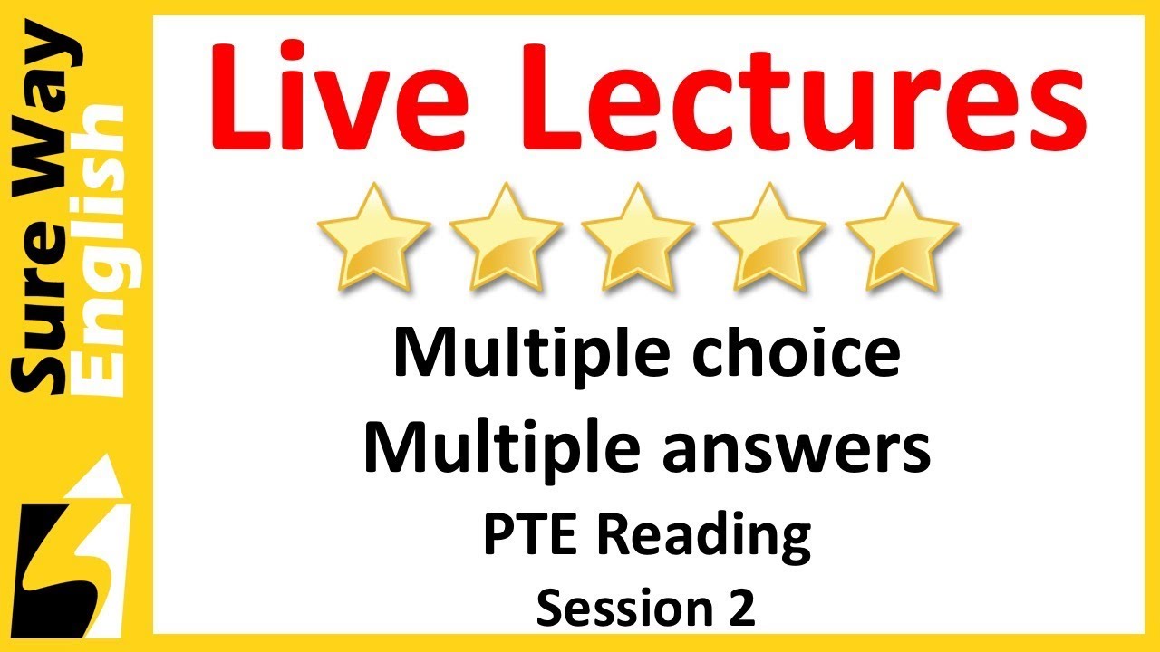 PTE Reading Multiple choice Multiple answers Practice Questions Set 2
