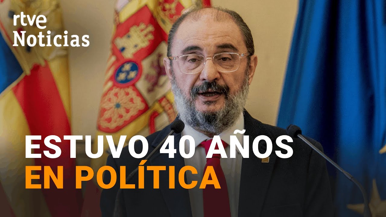 JAVIER LAMBÁN: MUERE el expresidente de ARAGÓN a los 67 años | RTVE Noticias