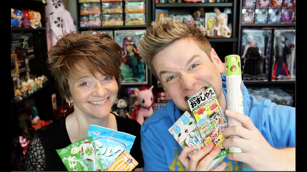 Japanese Candy Tasting Challenge with Chad Alan