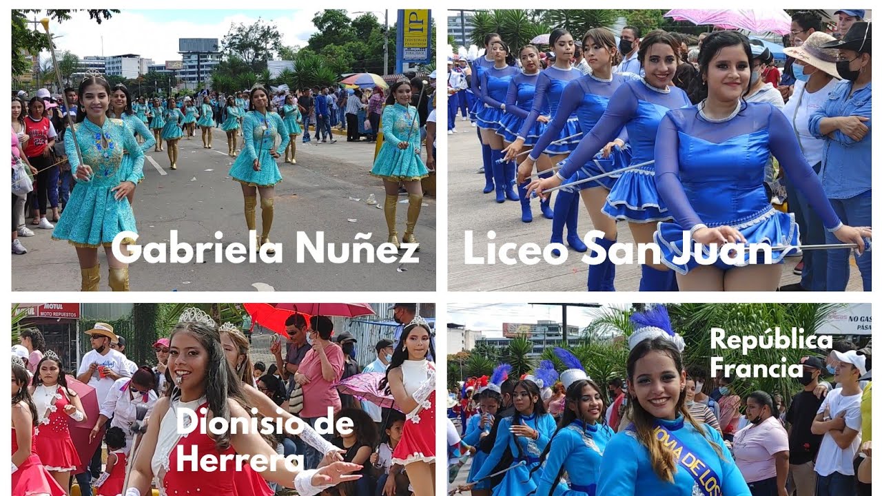 Desfiles 15 de septiembre - Colegios 42 - 45