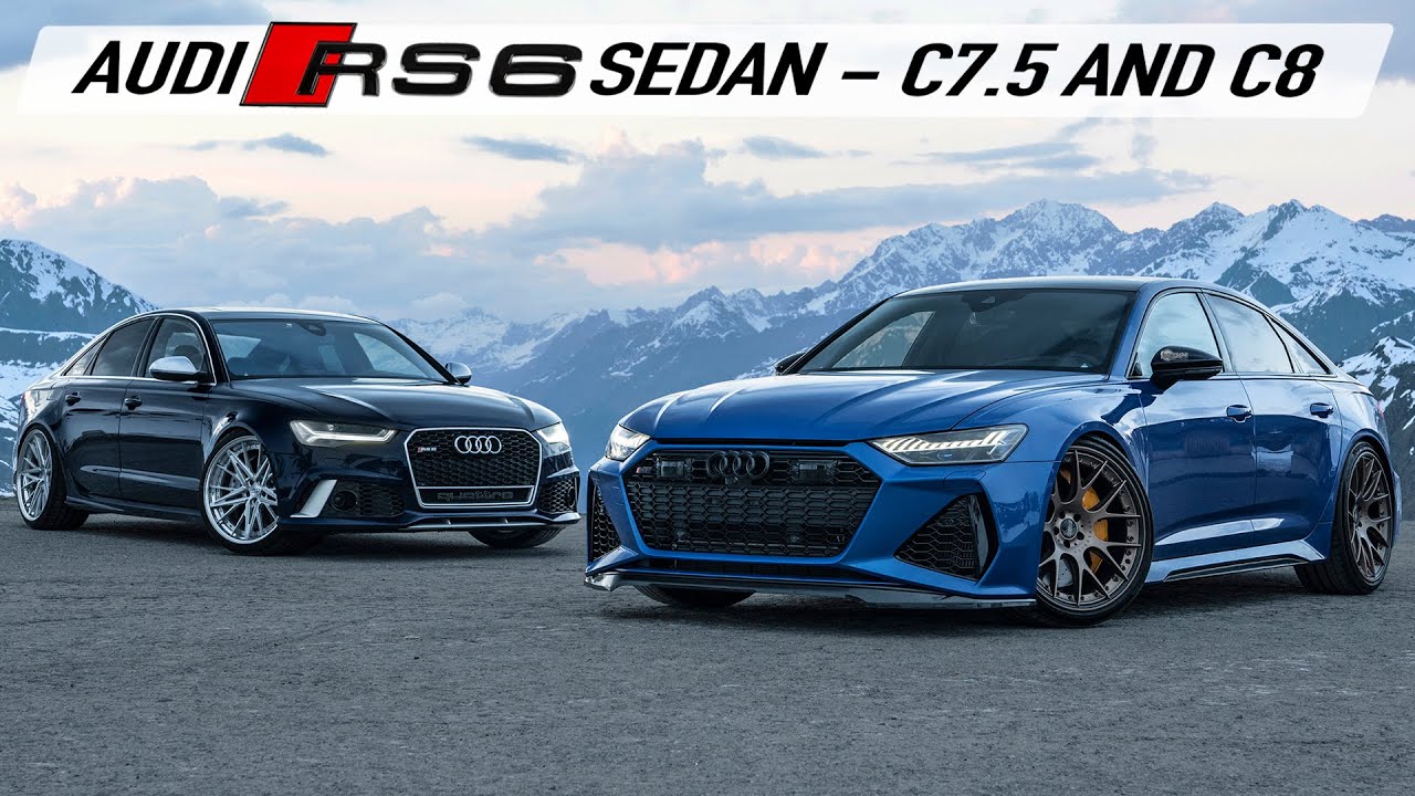 AUDIS FORBIDDEN FRUITS - AUDI RS6 SEDAN C8 & C7.5 - 1600HP ON TOP OF THE WORLD