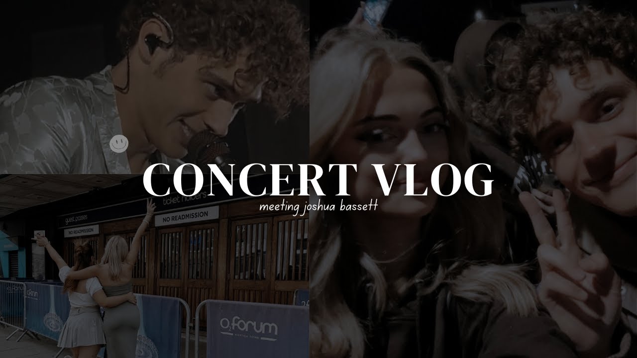I MET JOSHUA BASSETT - THE COMPLICATED TOUR VLOG | TAYLEIGHT