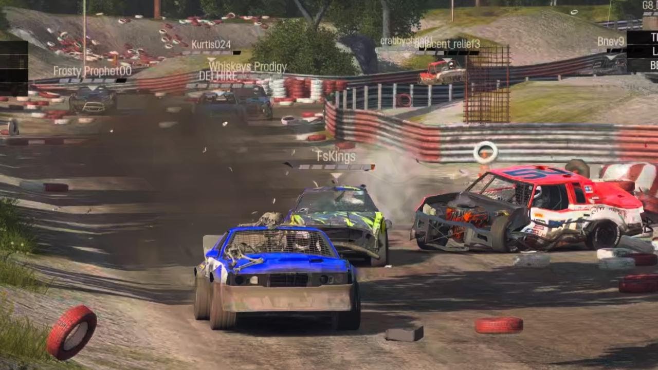 Wreckfest: Tough race 