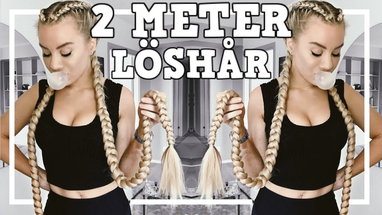 HAR 2 METER L&Aring;NGT H&Aring;R I 24 TIMMAR