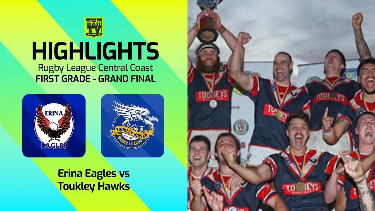 2024 Rugby League Central Coast Grand Final Highlights - Erina Eagles v Toukley Hawks