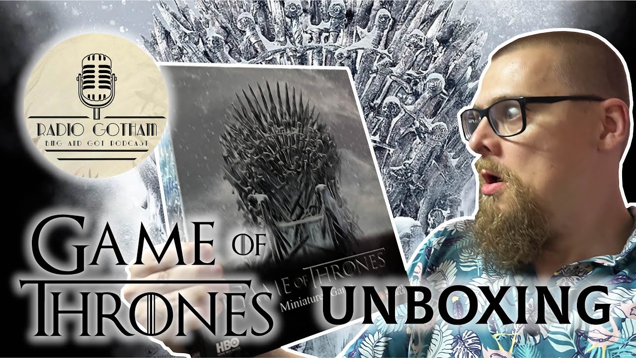 Анбокс стартера Unboxing Game of Thrones Miniature Game (KnightModels)