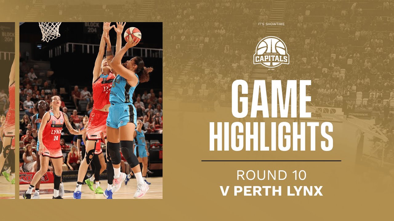 WNBL26 Highlights | UC Capitals v Perth Lynx 23.12.25