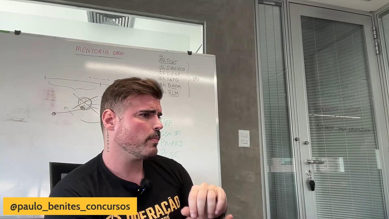 MENTORIA 0800 - PAULO BENITES - OPERAÇÃO CONCURSOS