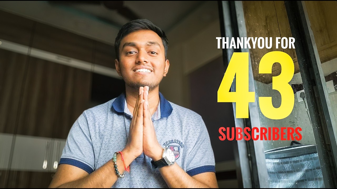 Why I chose vlogging?🤔 | 43 Subs Special!🎊