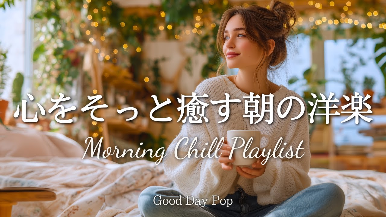 【洋楽Playlist】心ほどける穏やかな朝のChill洋楽メドレー🌿 部屋でかけ流す心地よいカフェBGM｜Chill ＆ Relax Playlist