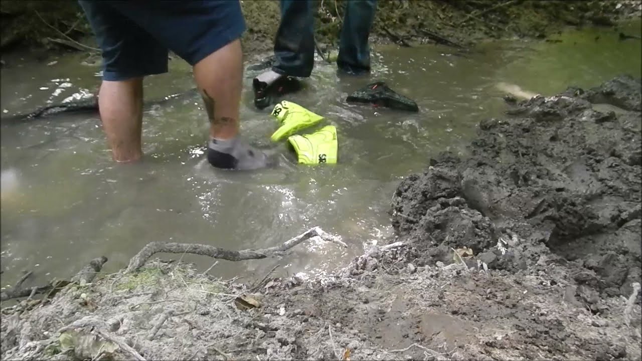Muddy sneakers with MorriganYqb