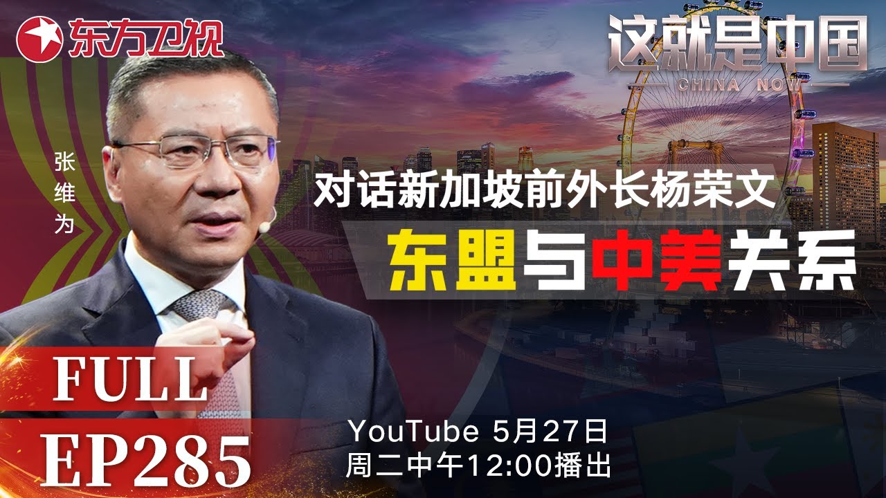 这就是中国 第285期：对话新加坡前外长杨荣文：东盟与中美关系｜#中美关系｜#东盟｜#人类命运共同体｜#关税问题｜#张维为｜#杨荣文｜#这就是中国｜China Now｜FULL