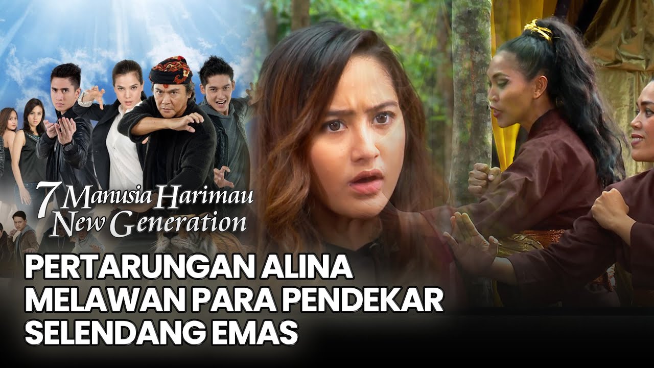 Pertarungan alina melawan para pendekar selendang emas | 7 MANUSIA HARIMAU