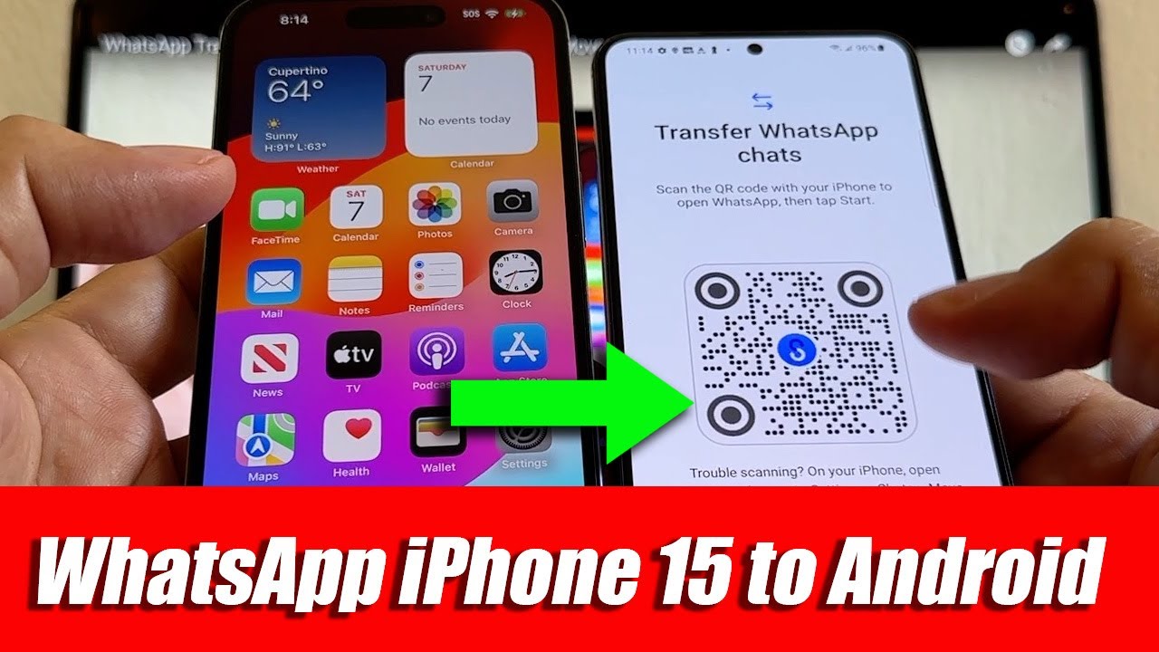 🔥 2026 WhatsApp iPhone 15 to Android transfer FREE 🔥