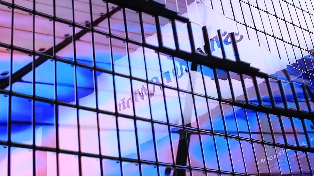 MWC 2019, Samsung Moving Facade