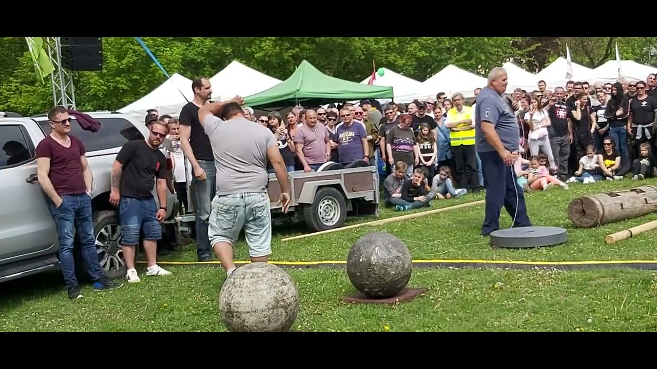 Mi Hazánk majális - Fekete László erőművész és fia bemutatója 2. rész