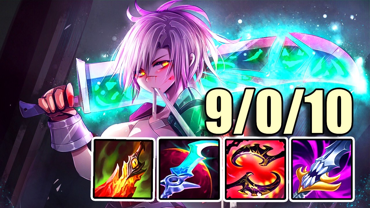 Rank 1 Riven Main Dominates With a DEATHLESS Ranked Game
