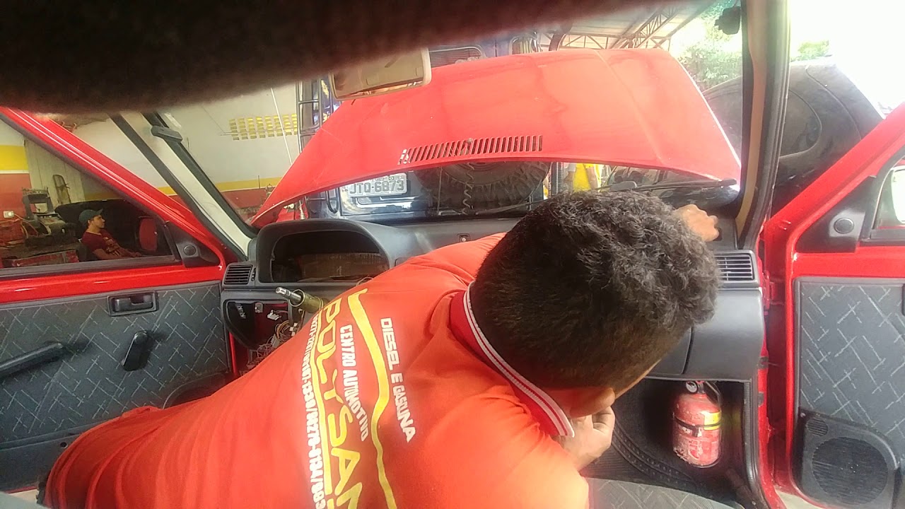 Montando painel FIAT UNO