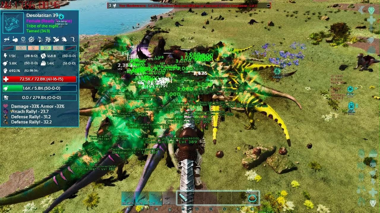 The final Primal Desolatitan boss run