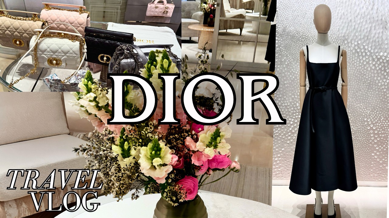 DIOR Inside Boutique Tour || Luxury Shopping Travel Vlog